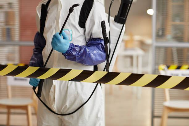 Professional Trauma Scene Cleanup technician working in Pittstown, NJ